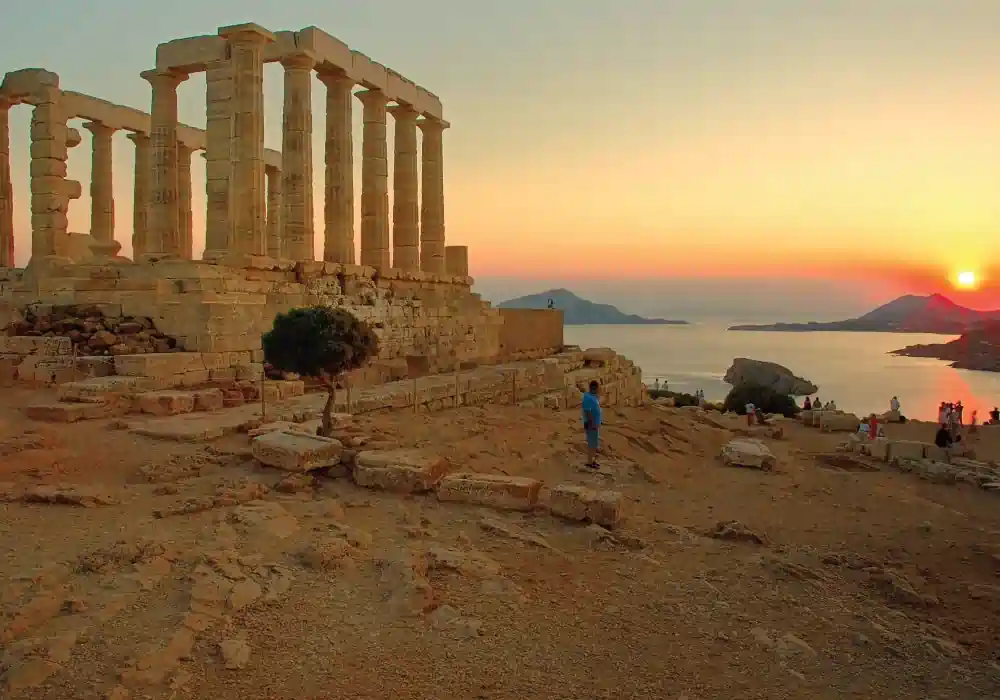 Excursion du Cap Sounion au coucher du soleil